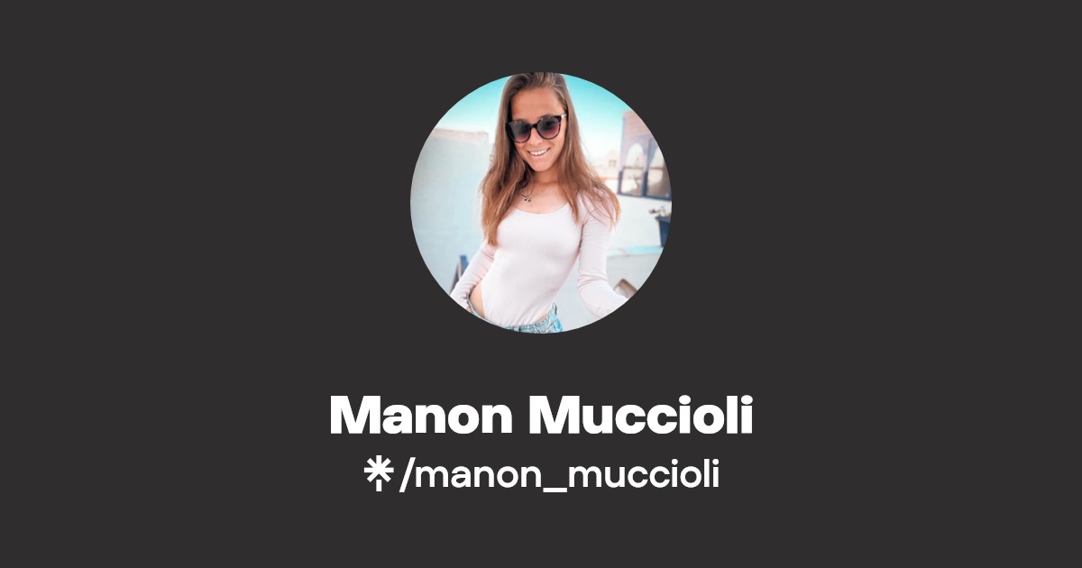 Manon Muccioli — créatrice MYM / OnlyFans